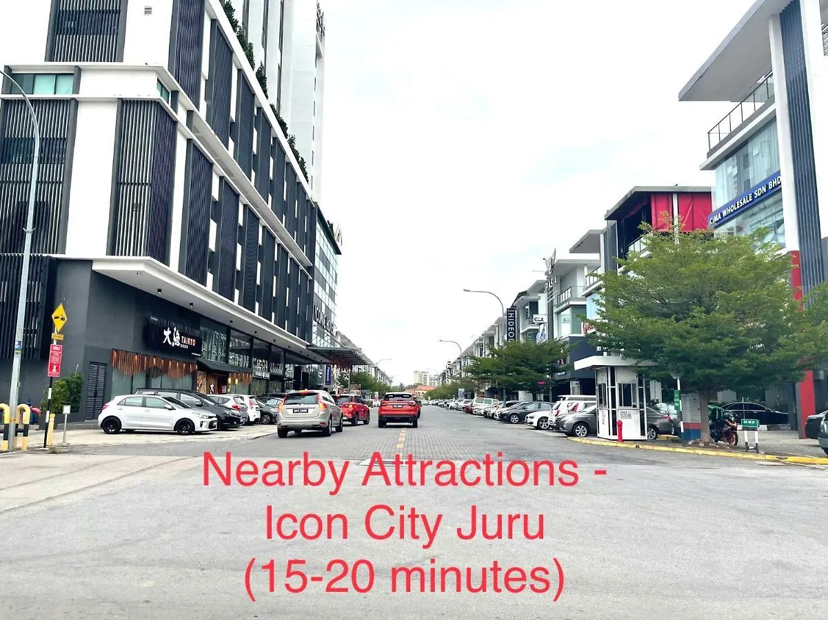 Home11A#4Pax#Netflix#Almabukitmertajam Bukit Mertajam Holiday home
